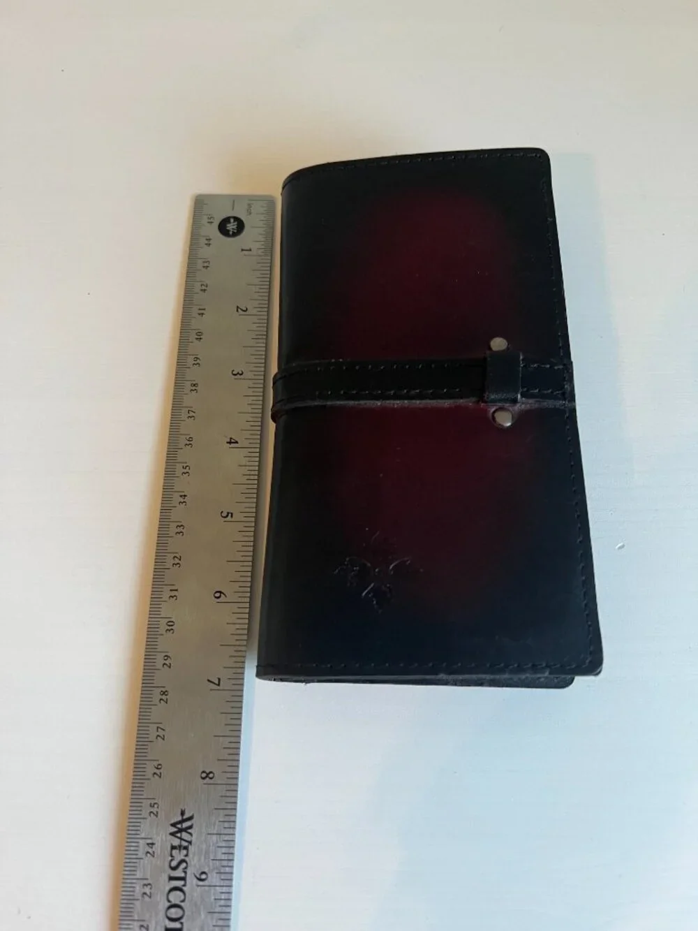 Patricia Nash Bifold Oxblood leather wallet
